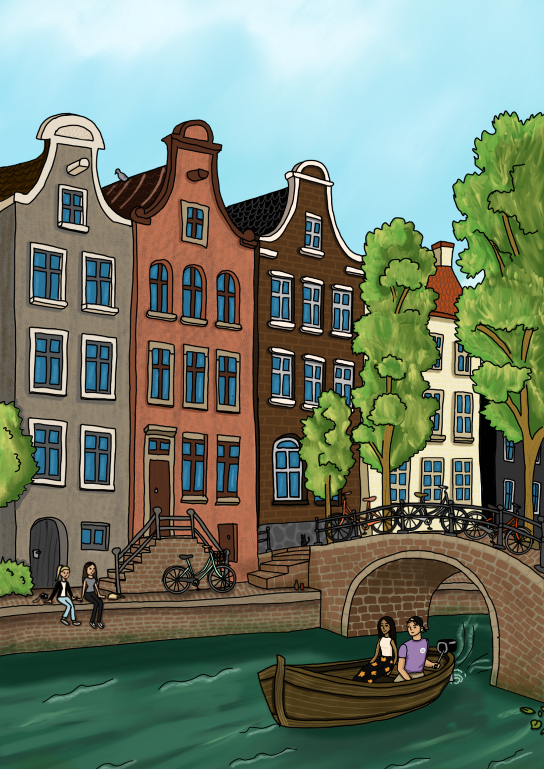 Reflections about the Netherlands.