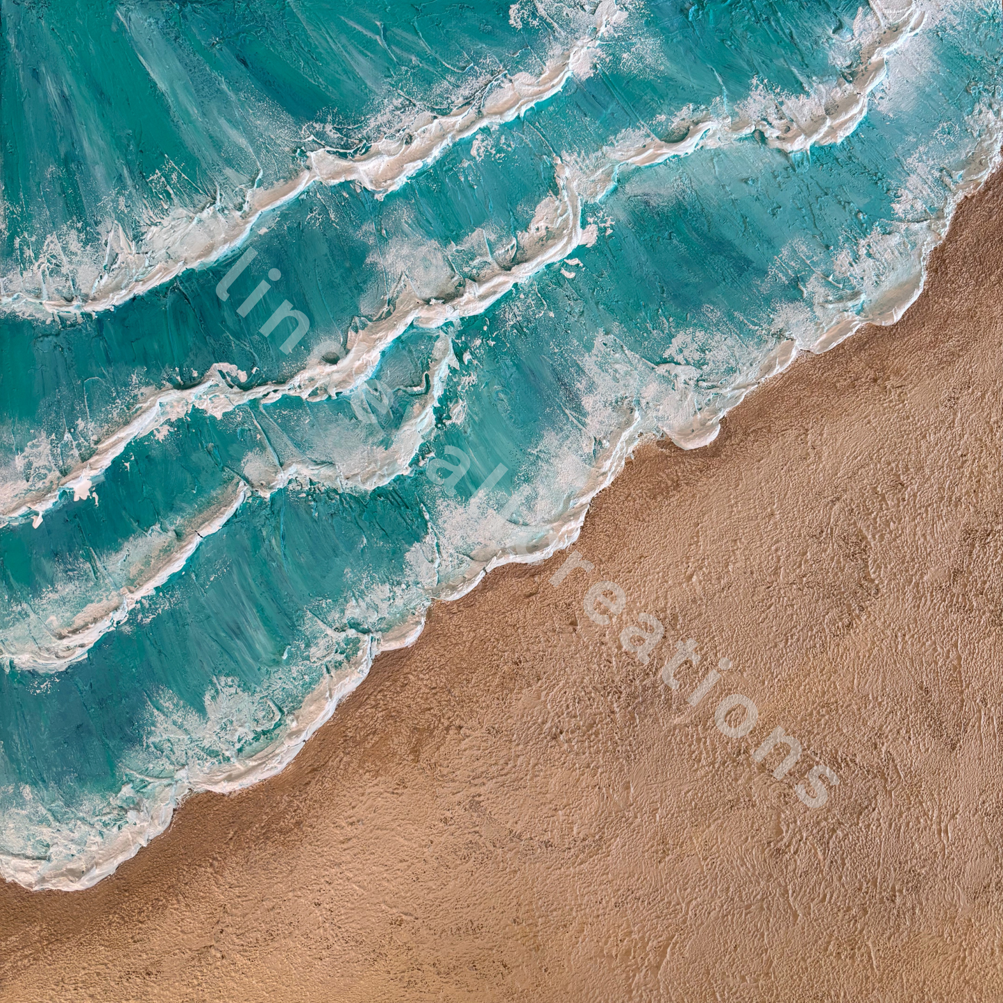 Turquoise Pull (PRINT)