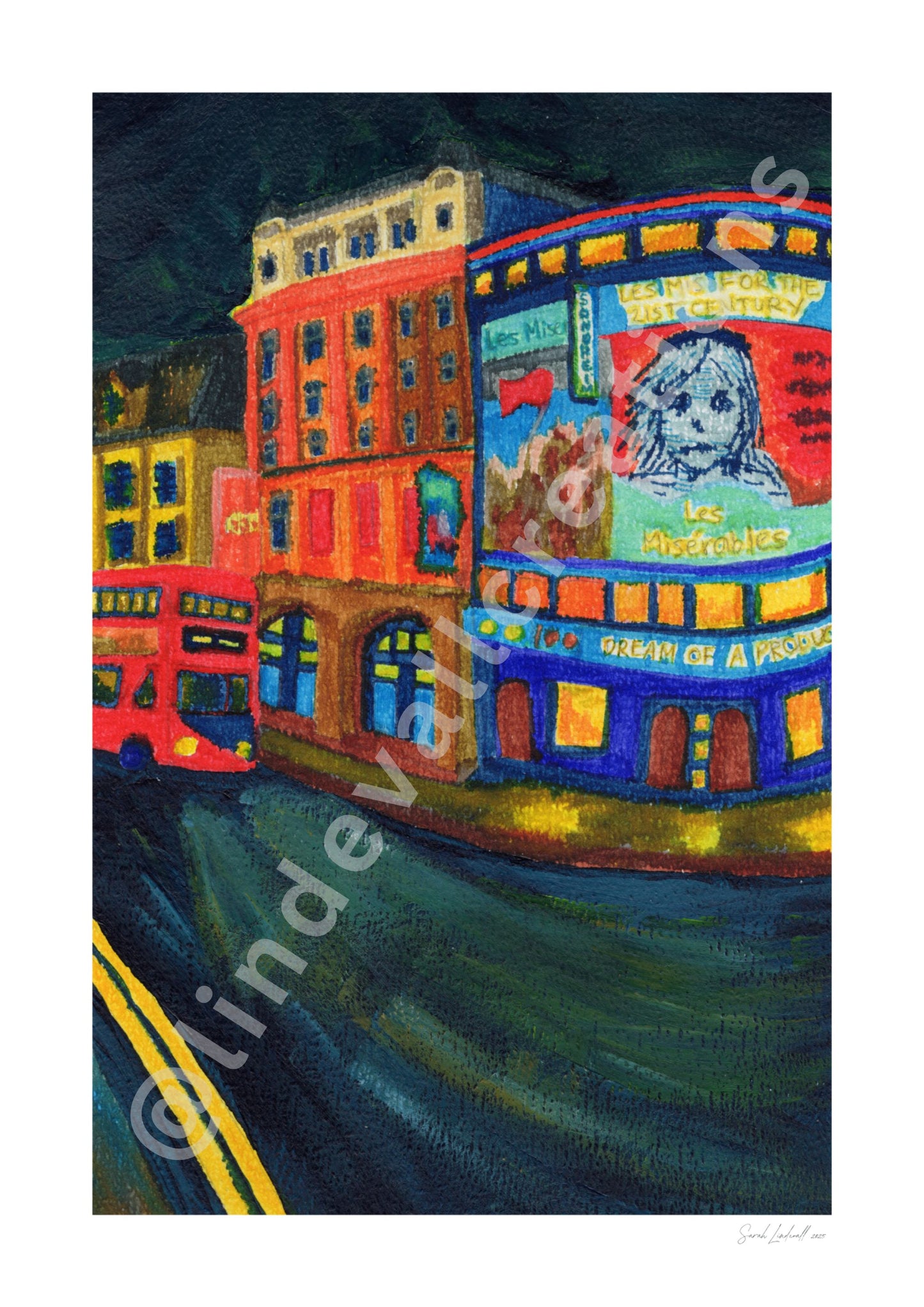 A West-End Evening (PRINT)