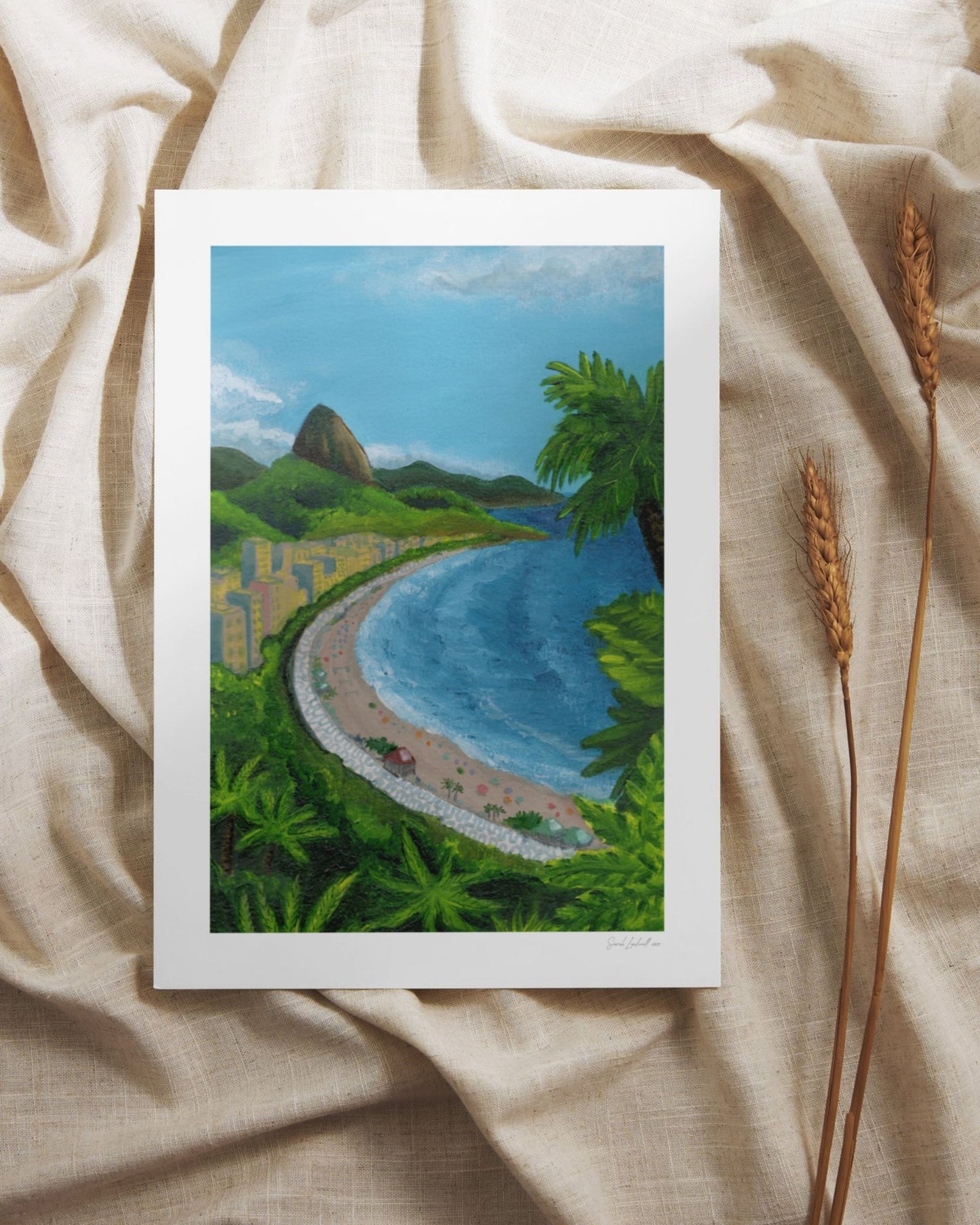 Along Copacabana (PRINT)